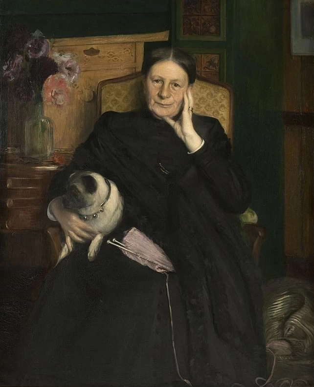 Ritratto di Madame Emile Blanche, madre dell'artista - Petit Palais